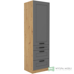 Szafka Słupek Wysoki Roma 60DKS-210 3S 1F PREMIUM BOX SZUFLADY