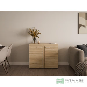Komoda Rumbia dąb sonoma 2F | do salonu, pokoju