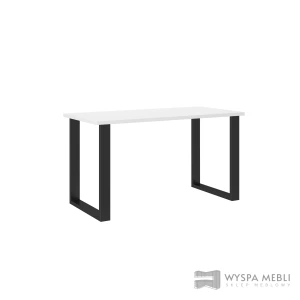 Stół industrialny Imperia 138x67cm Biały