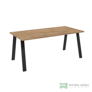 Stół industrialny Leo 185x90cm dąb lancelot