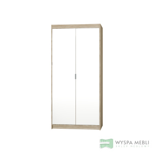 Szafa z lustrem Elen 2D 90cm dąb sonoma
