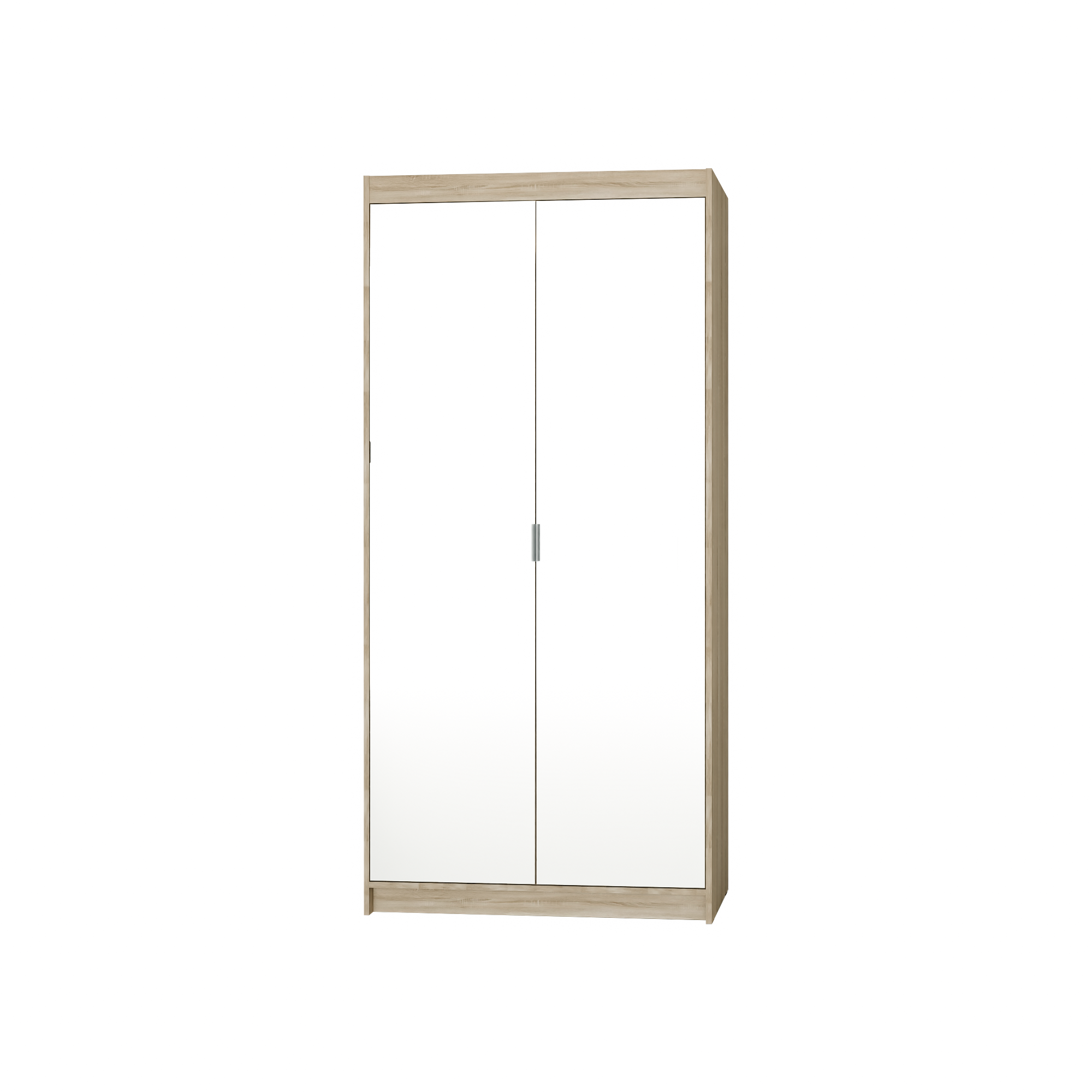 Szafa z lustrem Elen 2D 90cm dąb sonoma