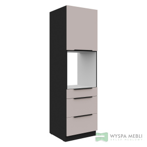 Szafka Słupek Wysoki Argentyna 60PS-210 3S 1F PREMIUM BOX SZUFLADY ZABUDOWA PIEKARNIKA
