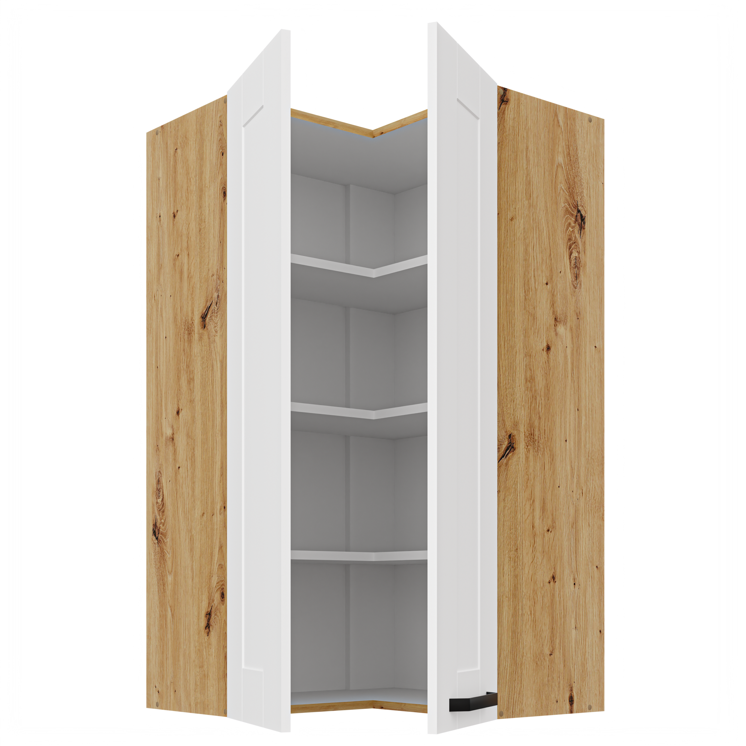 Szafka Roma 60x60GN-108 2F (90*) NAROŻNA - obrazek 2