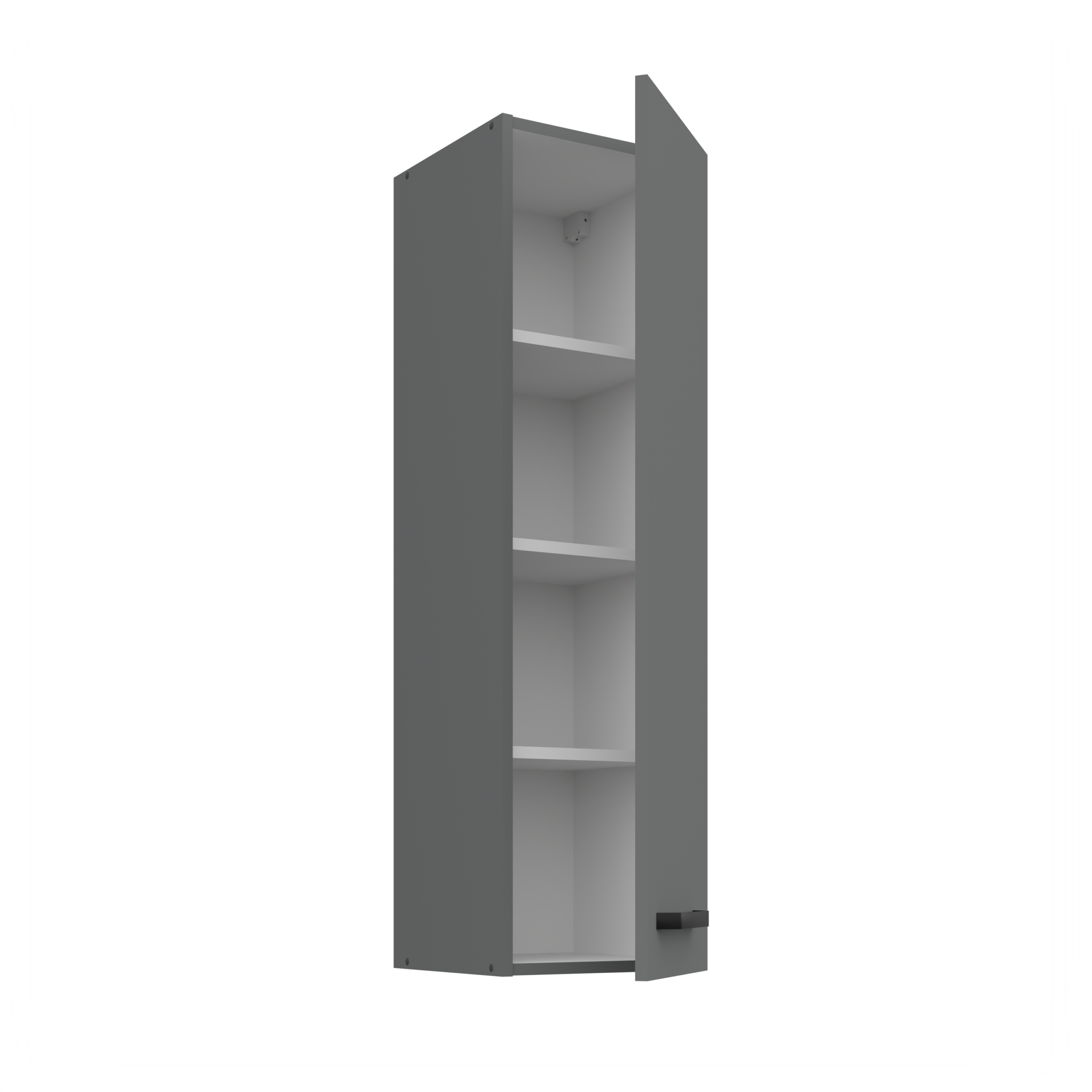 Szafka Nicea Antracyt 30G-108 1F - obrazek 2