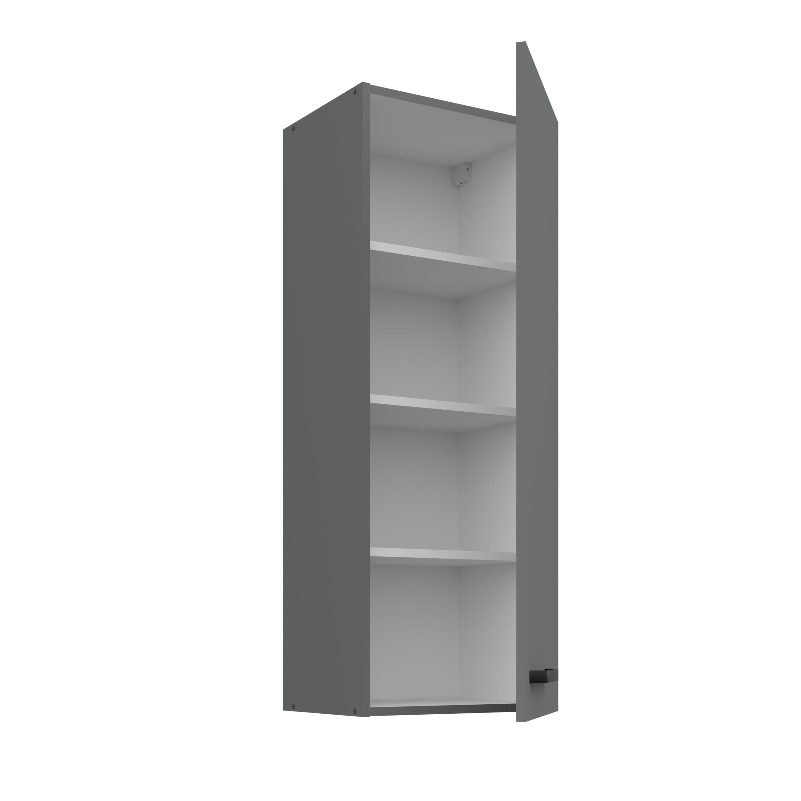 Szafka Nicea Antracyt 40G-108 1F - obrazek 2
