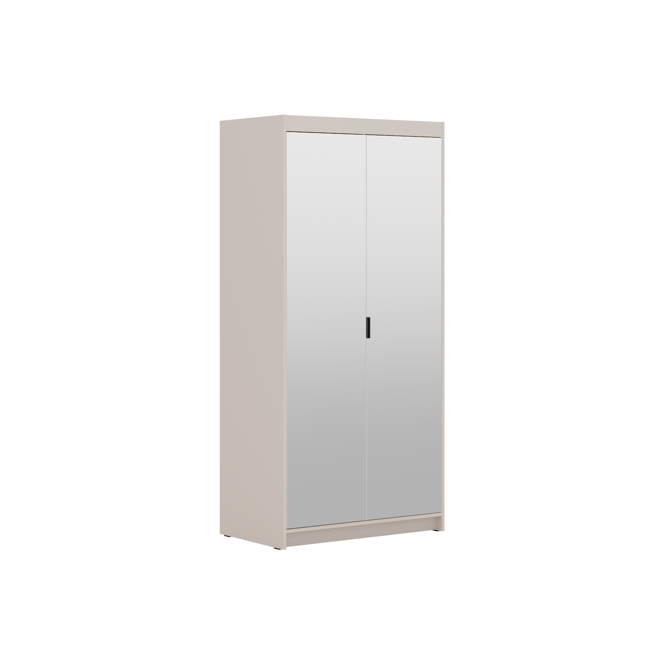 Szafa z lustrem Elen 2D 90cm beż piaskowy