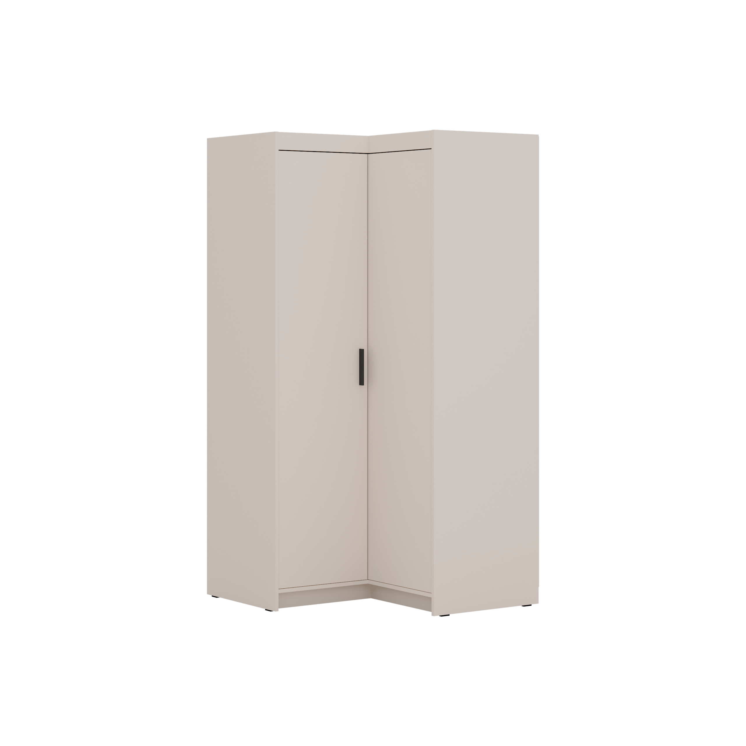 Szafa narożna Elen 2D 98x98cm beż piaskowy