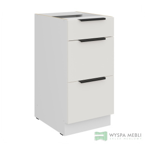 Szafka Adria Biały 40D 3S BB PREMIUM BOX SZUFLADY