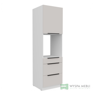 Szafka Słupek Wysoki Argentyna 60PS-210 3S 1F PREMIUM BOX SZUFLADY ZABUDOWA PIEKARNIKA