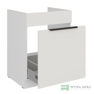 Szafka Adria Biały 60D 1S BB PREMIUM BOX SZUFLADA ZLEW