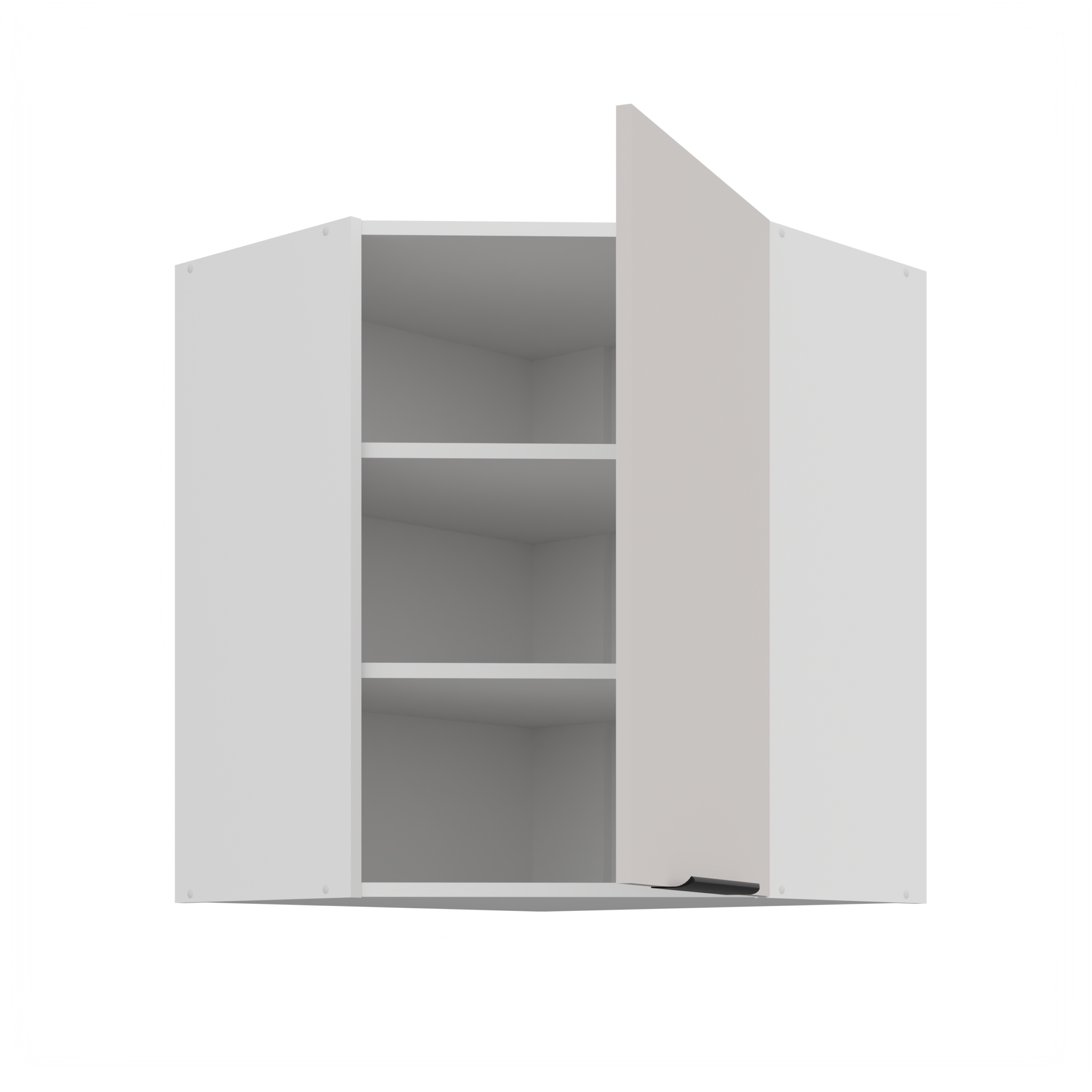 Szafka Argentyna 60x60GN-72 1F (45*) NAROŻNA - obrazek 2