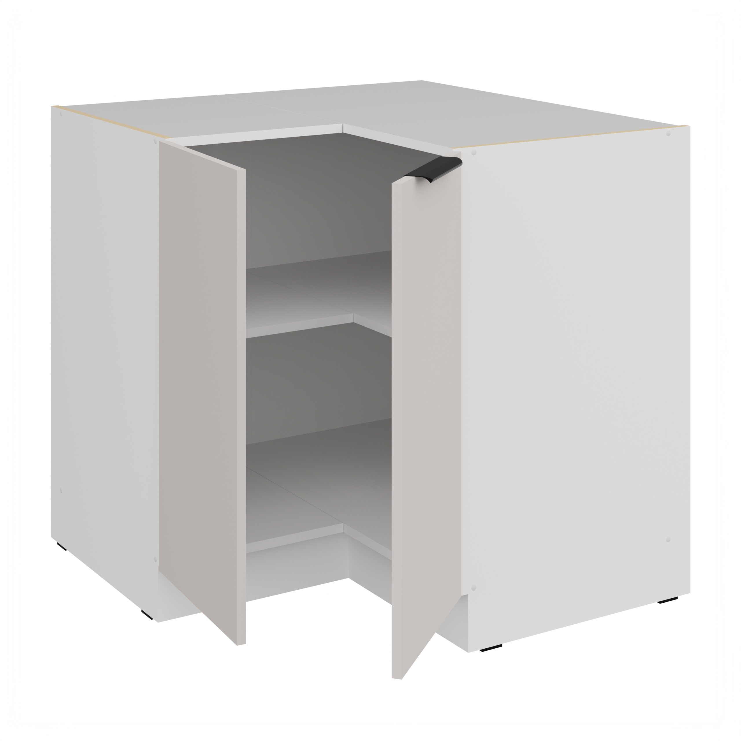 Szafka Argentyna 90x90DN 2F BB NAROŻNA - obrazek 2