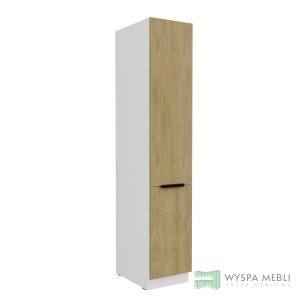Szafka Capri Dąb Cremona/Biały Słupek Wysoki 40DK-210 2F