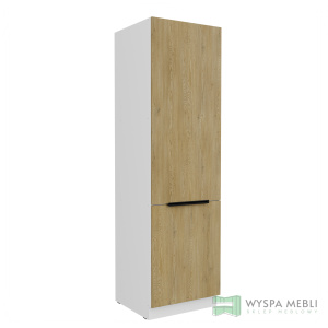 Szafka Capri Dąb Cremona/Biały Słupek Wysoki 60DK-210 2F