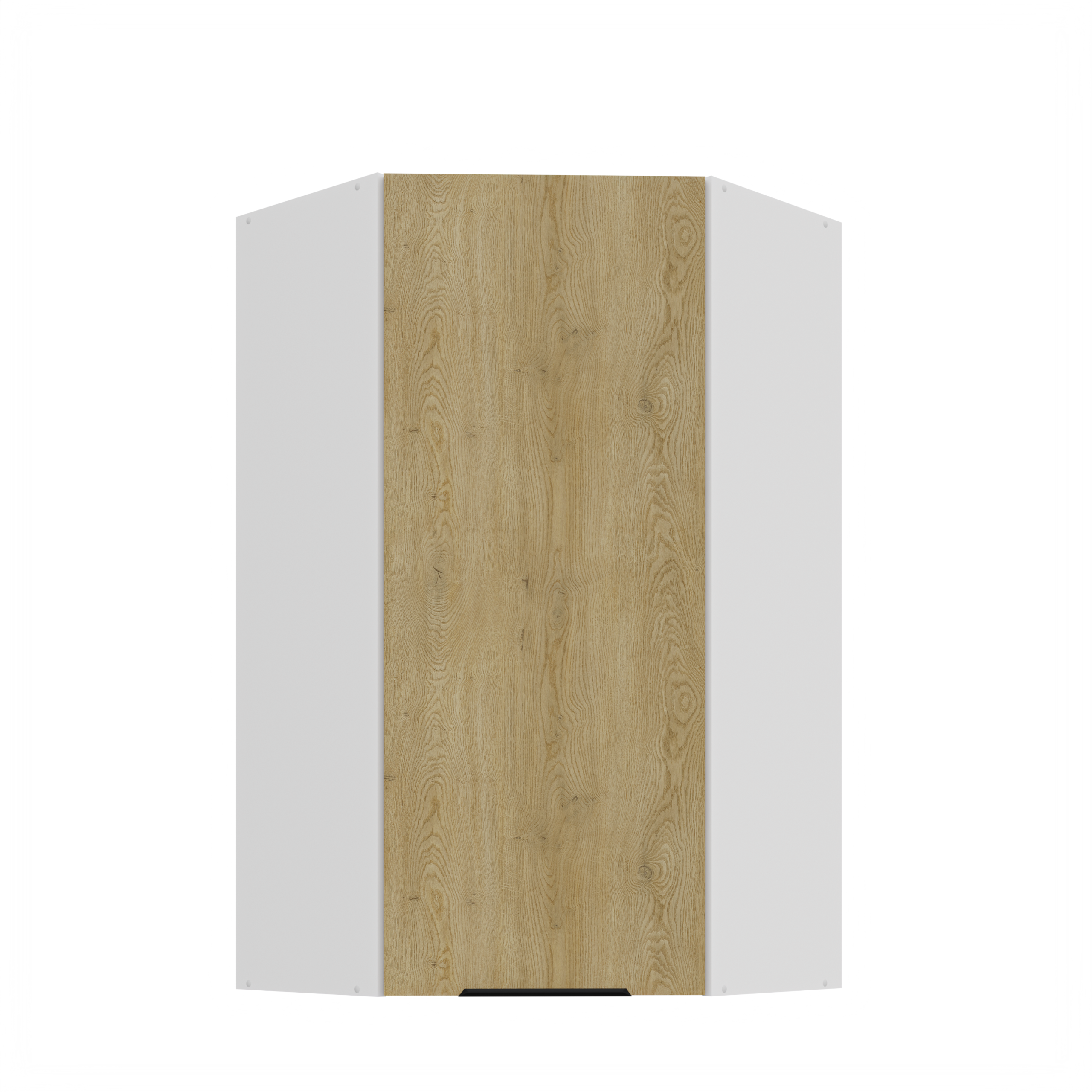 Szafka Capri Dąb Cremona/Biały 60x60GN-108 1F (45*) NAROŻNA