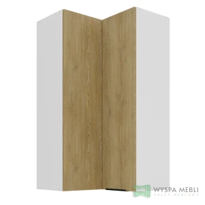 Szafka Capri Dąb Cremona/Biały 60x60GN-108 2F 90* NAROŻNA