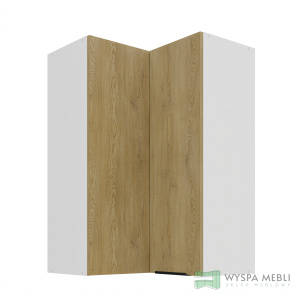 Szafka Capri Dąb Cremona/Biały 60x60GN-90 2F 90* NAROŻNA