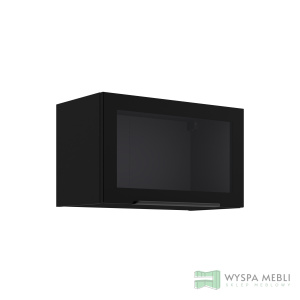 Szafka witryna czarny 60GUS-36 1F