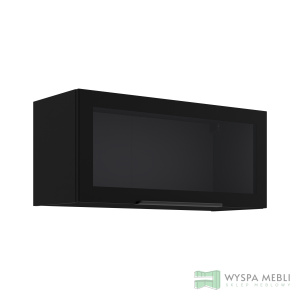 Szafka witryna czarny 80GUS-36 1F